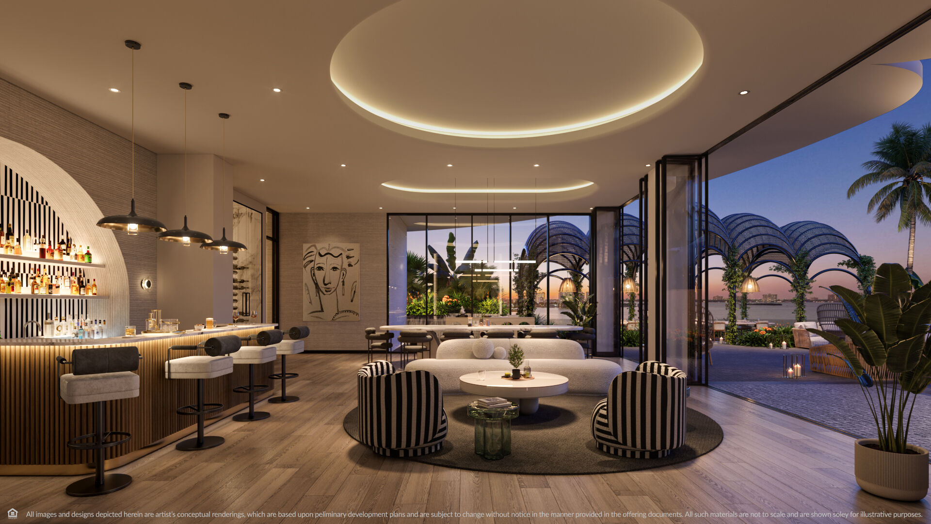 Social party space