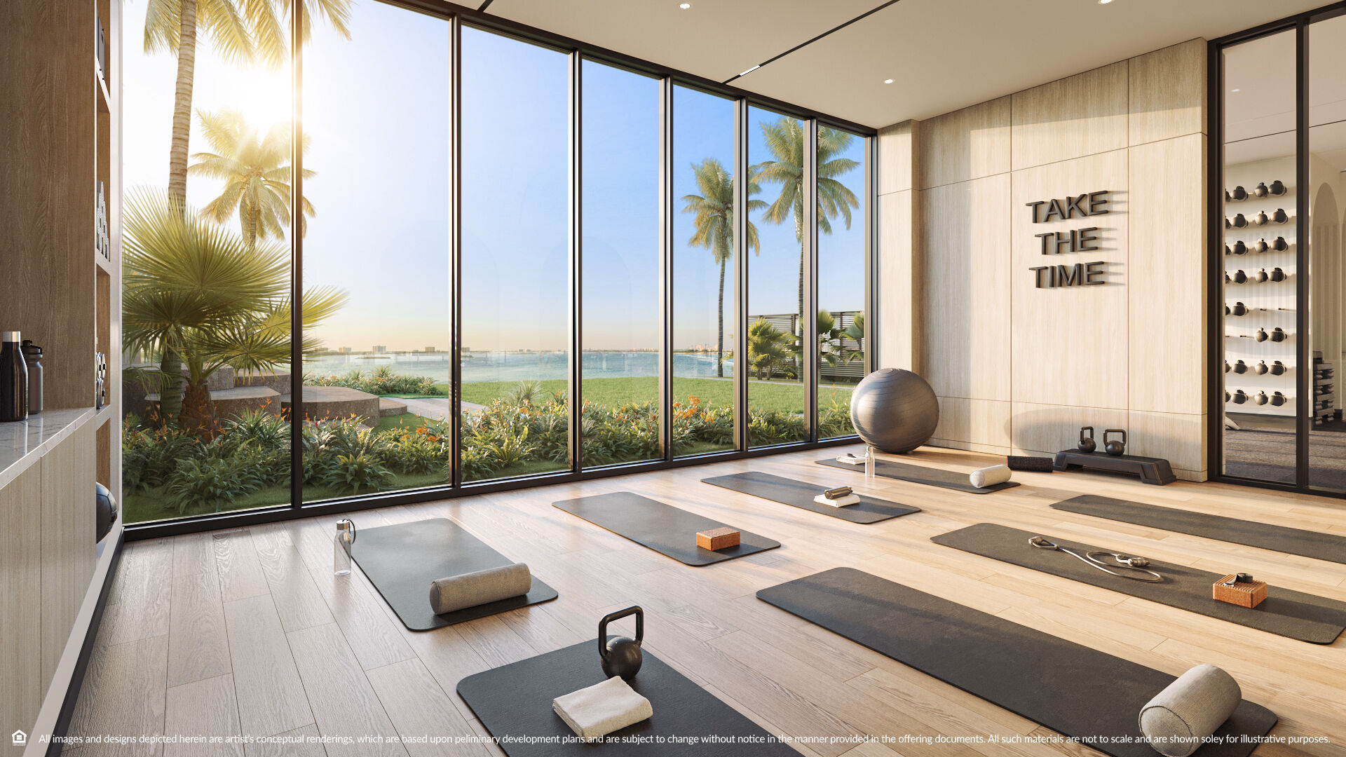 Yoga room