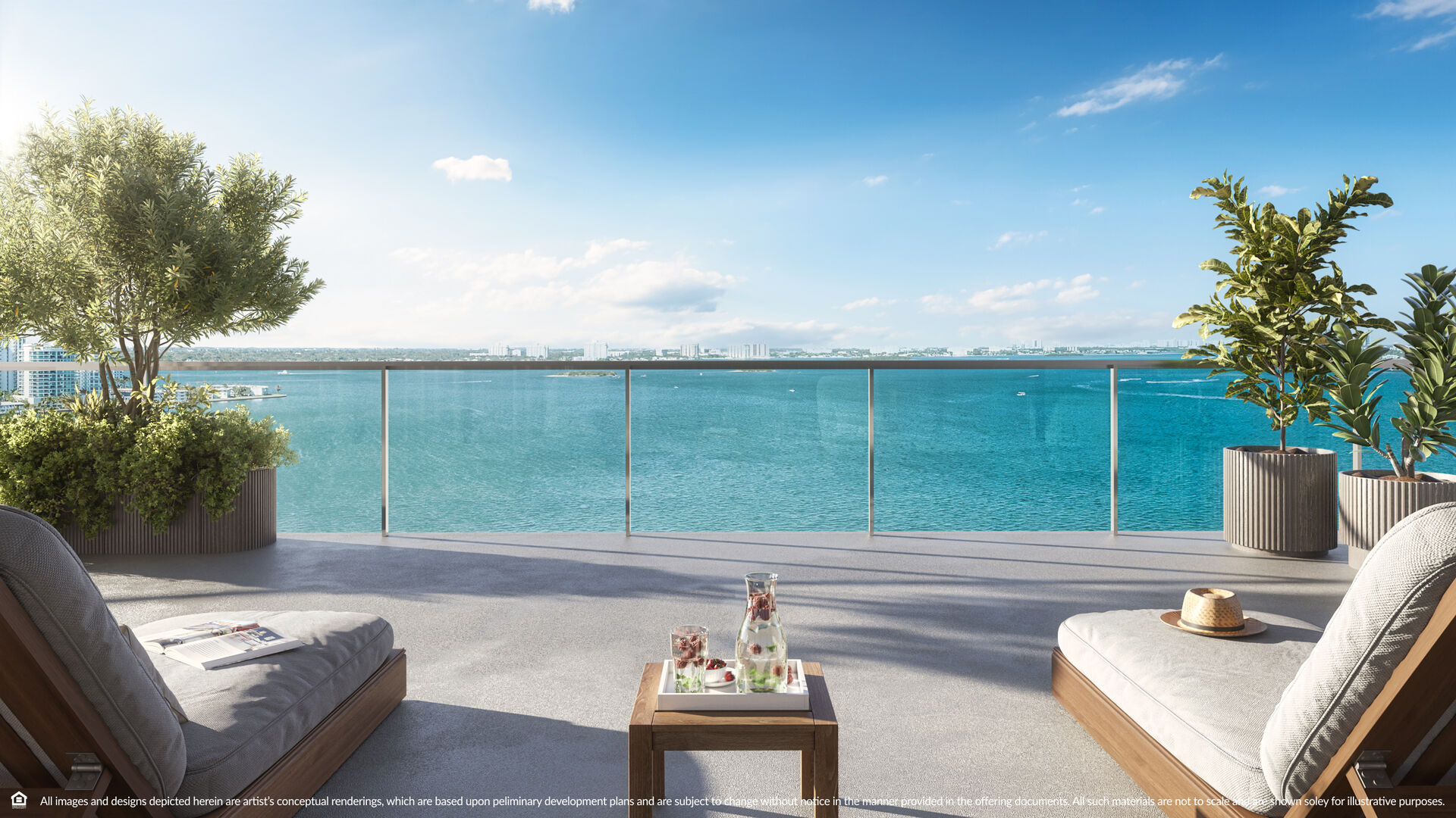 Terrace daytime view
